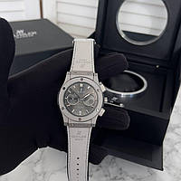 Часы наручные мужские Hublot Classic Fusion Automatic Mate Silver / Grey