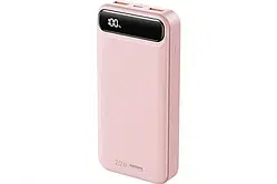 МОЩНАЯ БАТАРЕЯ 20000 mAh Power Bank Быстрая зарядка (Pink)