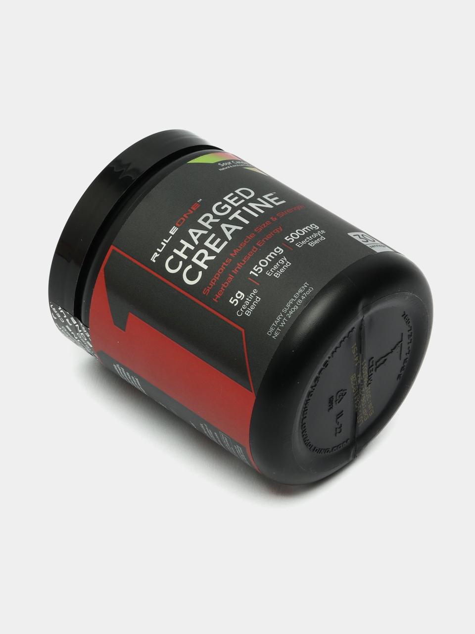 Креатиновий комплекс Rule 1 Charged Creatine 240g (Blue raspberry) (ID ...