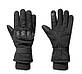Зимові повнопалі рукавички на флісі Чорні Solve c кісточками KT6010202 PeremogaUA, фото 3