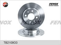 Тормозной диск ВАЗ 2108 Fenox (TB2108O3) Импульс Авто Арт.800106