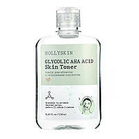 Тонік для обличчя HOLLYSKIN Glycolic AHA Acidr Skin Toner 250 ml