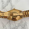Годинник наручний Rolex Sky-Dweller Gold-Black для хлопців, фото 8