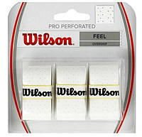 Обмотка для ракетки Wilson pro overgrip white 3pack