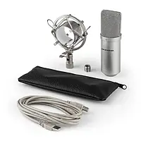 Auna MIC-900S-LED USB-конденсаторный микрофон кардиоидный студийный светодиодный
