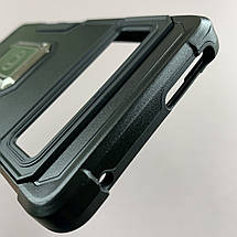 Чохол для Google Pixel 7 Pro протиударний із підставкою чохол на телефон гугл піксель 7 про чорний c6u, фото 5