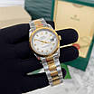 Ефектний годинник Rolex DateJust 36 Diamond Silver/Gold-Pearl, фото 6