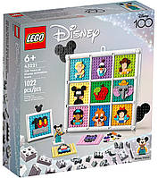 LEGO Конструктор Disney 100-я годовщина мультипликации Disney (43221)