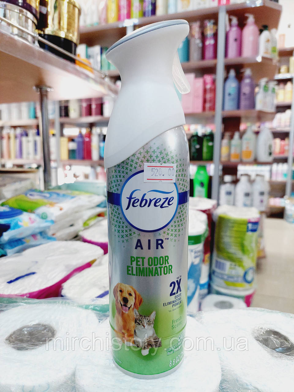 Засіб для усунення запахів від домашніх тварин Febreze Air Pet Odor 250гр (США)