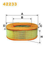 Фильтр воздушный Ammann DTV; Haulotte HA; Maco-Meudon Comp. MS, MV Wix Filters (42233) Импульс Авто Арт.680843