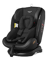 Автокресло Carrello Asteroid ISOFIX CRL-12801 от 0 до 12 лет з поворотом на 360. Цвет черный - Space Black