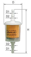 Фільтр паливний Alpha Filter (Альфа401) — (ВАЗ-2121, 2108, 2109 карбюратор, Москвіч-412, 2140, Таврія та ін.) Імпульс Авто