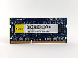 Оперативна пам'ять для ноутбука SODIMM Elixir DDR3 2Gb 1333MHz PC3-10600S (M2S2G64CB88D5N-CG) Б/В