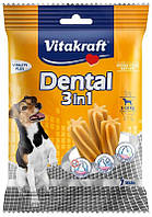 Vitakraft Dental 3in1 Small Tee Treat з баранининою для догляду за зубами 120г