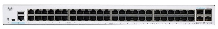 Cisco Комутатор CBS220 Smart 48-port GE, 4x1G SFP (CBS220-48T-4G-EU)