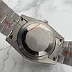 Модний наручний годинник Rolex 36 mm Day — Date Silver Diamond, фото 2