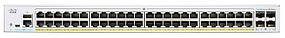 Cisco Комутатор CBS220 Smart 48-port GE, PoE, 4x1G SFP (CBS220-48P-4G-EU)