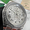 Елегантний наручний годинник Rolex 36 mm Day — Date Silver Diamond, фото 10