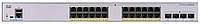 Cisco Коммутатор CBS250 Smart 24-port GE, PoE, 4x1G SFP (CBS250-24P-4G-EU)