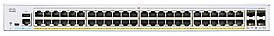 Cisco Комутатор CBS250 Smart 48-port GE, PoE, 4x10G SFP (CBS250-48P-4X-EU)
