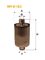 Фильтр топливный Lada (BA3) 2107 (Toscana), 2108/2109 (Lada Самара/Lada Sputnik/Lada D Wix Filters (WF8182)