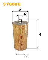 Фильтр масляный Auwaerter; Bova; Dennis; Droegmoeller; Evobus; Hanomag-Henschel; Jelcz; K Wix Filters (57609E)