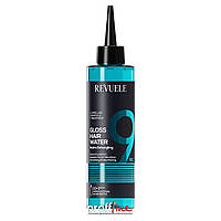 Вода для блеска волос Revuele Gloss Hair Water Увлажняющее распутывание, 220 мл