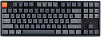 Keychron Клавиатура механическая K8 87Key, Gateron G Pro Blue, Hot-Swap, Aluminum Frame, BT/USB-A, EN/UKR,