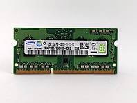 Оперативная память для ноутбука SODIMM Samsung DDR3 2Gb 1600MHz PC3-12800S (M471B5773DH0-CK0) Б/У