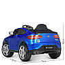 Дитячий електромобіль на акумуляторі Mercedes M 4560 на радіокеруванні для дітей 3-8 років автопофарбування синій, фото 8