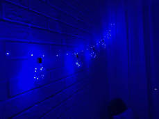 Новорічна гірлянда Лампа Едісона колір ламп синій 2,5 м RD-9009 75LED 200373, фото 3