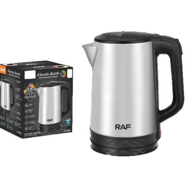 Чайник електричний металевий RAF 7928 2 л, фото 1