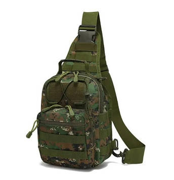 Сумка тактична через плече Темний піксель A744.PeremogaUA