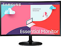 Samsung Монитор 27" S27C360E D-Sub, HDMI, VA, 75Hz, 4ms, CURVED (LS27C360EAIXCI)