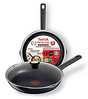 Tefal Сковорода с крышкой Family Day 26 см (B5660553UA)