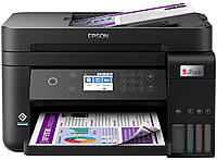 Epson МФУ ink color A4 Epson EcoTank L6270 33_20 ppm ADF Duplex USB Ethernet Wi-Fi 4 inks (C11CJ61405)