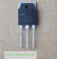 Диод 60F30 ( SFR60F30PN , SFR60F30APN , 60F30A , 60F30SAB3 , 60F30SW3 ),TO-3P-3pin