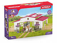 Конюшня з кіньми та наїзниками Schleich 42344