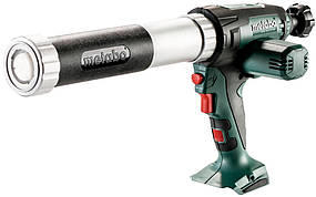Metabo Пістолет для герметика KPA 18 LTX 400 акумуляторний, Li-Power, 18 В, 7259Н, 400 мл, 1-10 мм/сек, для