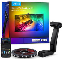 Govee Набір адаптивної підсвітки H605C Envisual TV Backlight T2 with Dual Cameras 75-85" RGB Чорний
