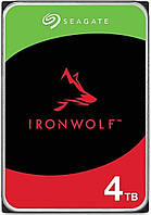 Seagate Жесткий диск 4TB 3.5" 5400 256MB SATA IronWolf (ST4000VN006)