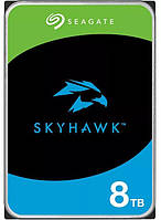 Seagate Жесткий диск 8TB 3.5" 256MB SATA SkyHawk (ST8000VX010)