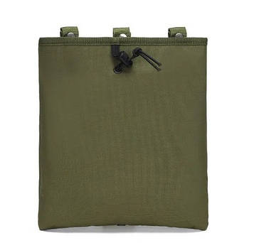 Тактична Сумка скидання, Підсумок під скидання магазинів Олива molle Drop Pouch B211.PeremogaUA