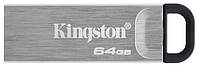 Flash Drives Kingston DataTraveler Kyson 64GB USB 3.2 (DTKN/64GB) Silver/Black