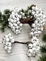 Штучна біла ягода в цукрі ( упаковка 400 штук), фото 5