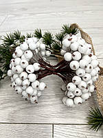 Штучна біла ягода в цукрі (40 штук), фото 4