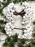 Штучна біла ягода в цукрі ( упаковка 400 штук), фото 6