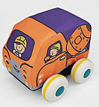 Іграшка Ks Kids Машинки Pull-back (бетономішалка та евакуатор), фото 2