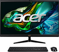 Acer ПК Моноблок Aspire C24-1800 23.8" FHD, Intel i5-1335U, 16GB, F1TB, UMA, WiFi, кл м, без ОС, черный