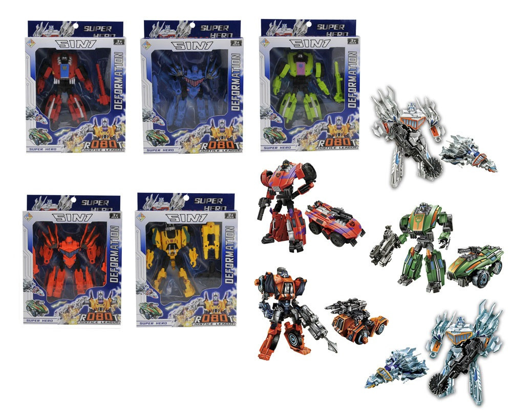 Іграшка DIY Toys Робот-трансформер в асортименті (CJ-2287465)